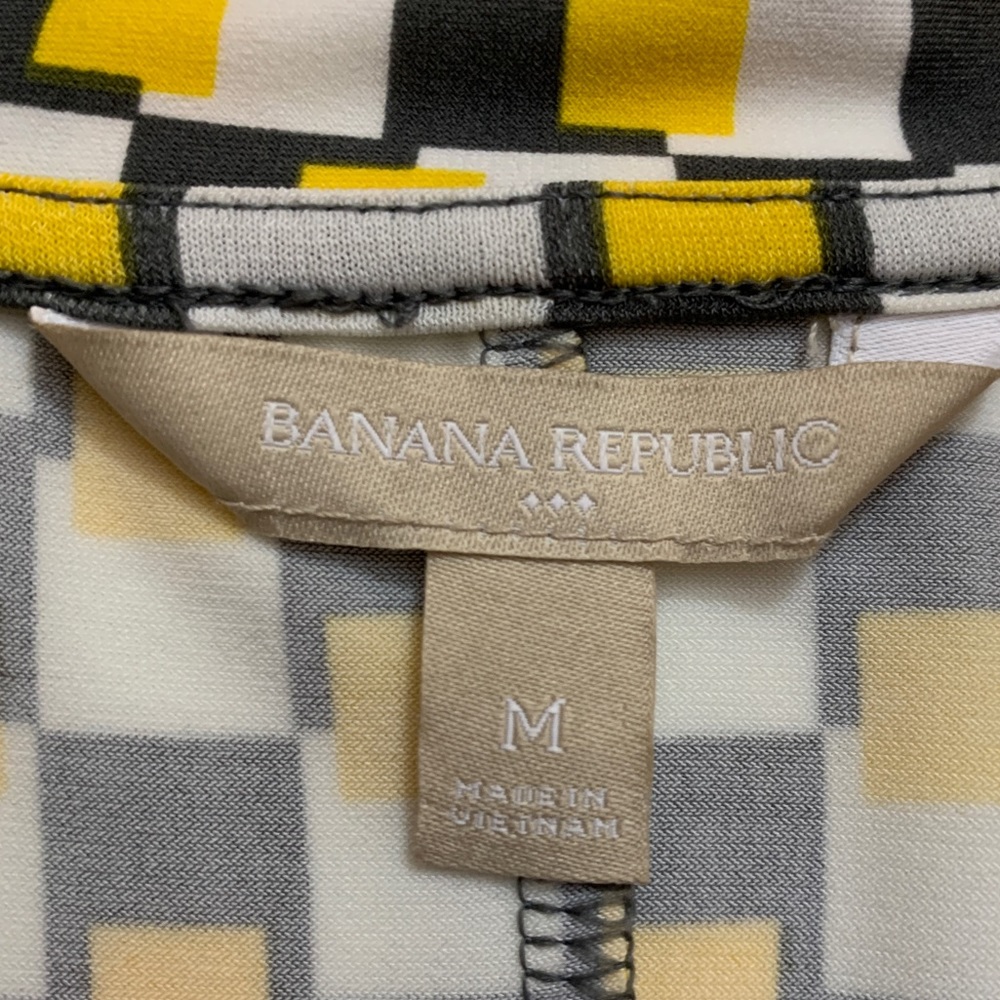 Banana Republic color block blouse - Picture 3 of 5